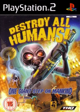 Destroy All Humans! box cover front